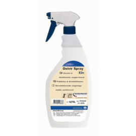 Oxivir Plus Spray hidrogén-peroxid alapú, folyékony tisztító-, fertőtlenítőszer 750ml (6db/karton)