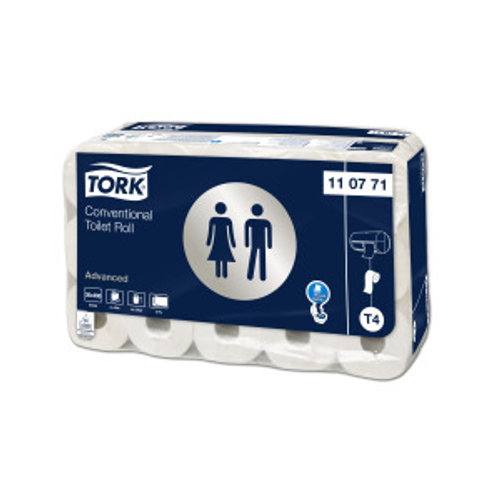 Tork toalettpapír T4 kistekercses Advanced - 2r., fehér, 48m/tek, 400 lap, 30tek/# - 110771