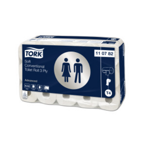 Tork toalettpapír T4 kistekercses Premium 3r., fehér, 32m, 250lap, 30tek/csg