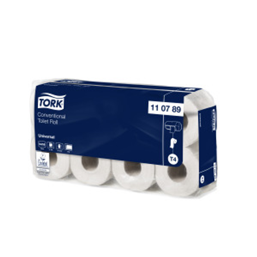 Tork toalettpapír T4 kistekercses Universal - 2 r., 30m, 250 lap, 8tek/csg, 8csg/# - 110789