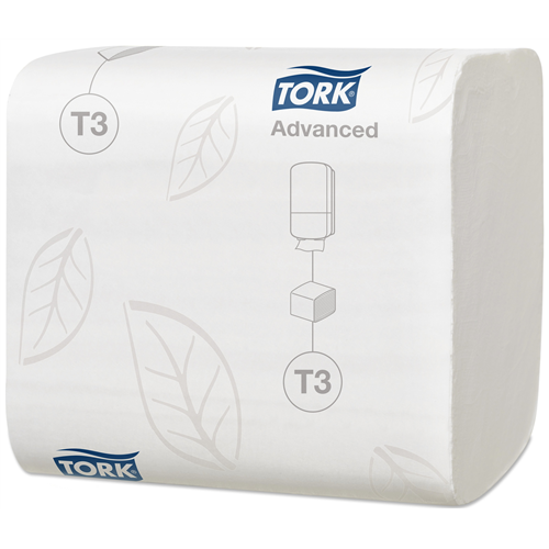 Tork hajtogatott toalettpapír Advanced 252lap/csg, 36csg/#