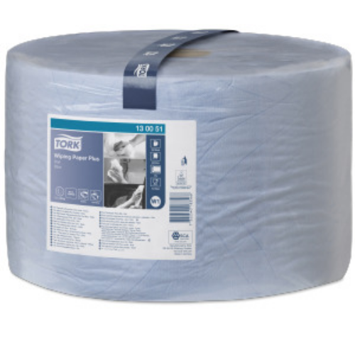 Tork ipari papír W1 Advanced 420, 2r., kék, 510m/tek