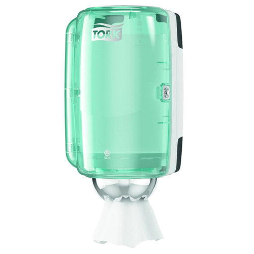 Tork adagoló Reflex M4 belsőmagos kéztörlő, türkiz/fehér - 473180