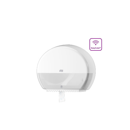 Tork adagoló toalettpapír T2 Jumbo, mini - ütésálló műanyag, fehér