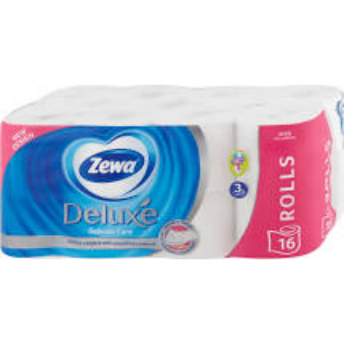 Zewa toalettpapír 3r., 150lap/tek, 16tek/csg, 3csg/#, Delicate Care