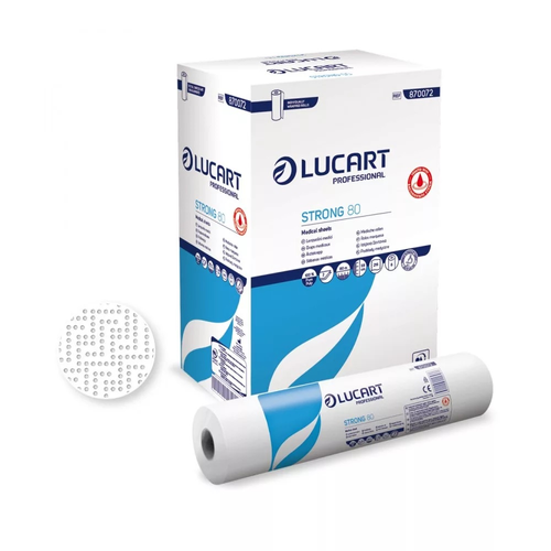 Lucart Strong 80 Joint orvosi papírlepedő 2r., 59cm, 80m/tek, 6tek/#